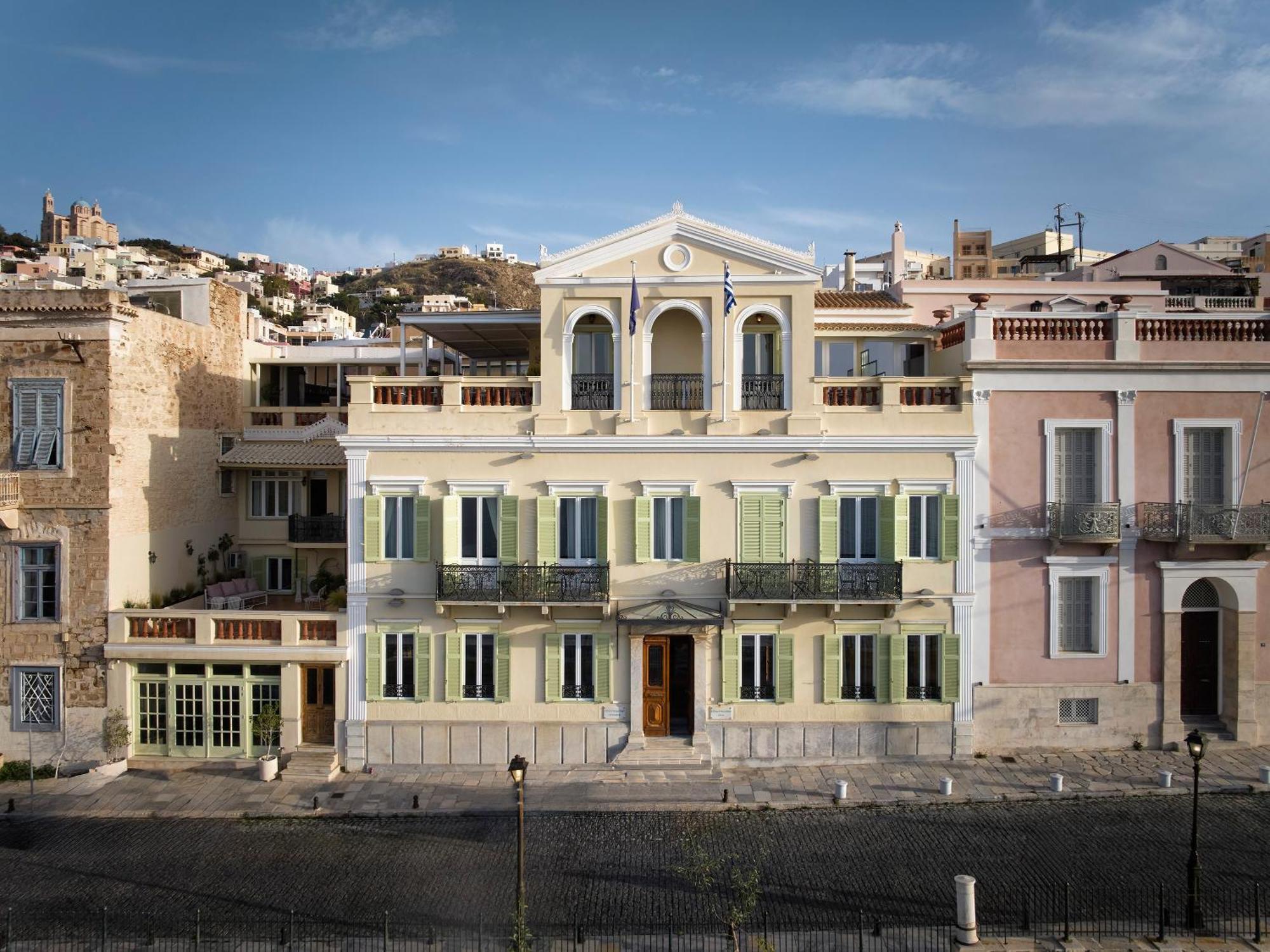 Syrou Melathron Ermoupoli Exterior foto